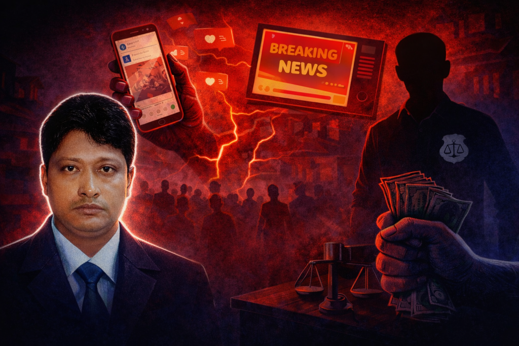 বাগানবাজারে সালিশ বাণিজ্যের কারণে-ই  ন্যায়বিচার পাচ্ছে না সাধারণ মানুষ