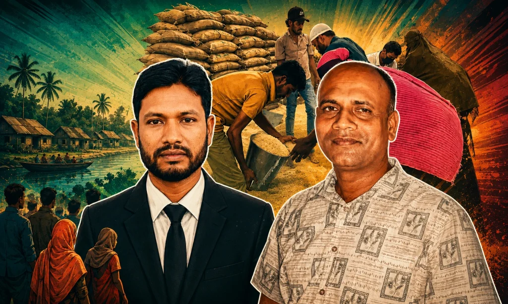 ২২০০ ভিজিএফ কার্ডের মধ্যে অর্ধেকই ভোগের অভিযোগ মহিউদ্দিন ও জসিম মেম্বারের বিরুদ্ধে