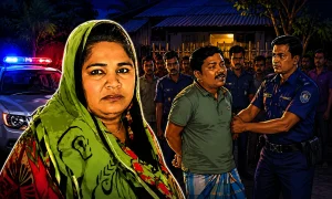 ভূজপুর ইউনিয়নে অনৈতিক কাজের অভিযোগে প্রেমিকসহ যুবলীগ নেত্রী আটক